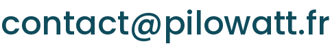 Adresse email de Pilowatt, publiée en image